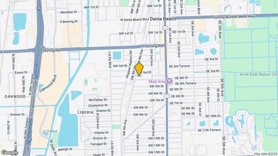 250 SW 4th St Map and Location Details