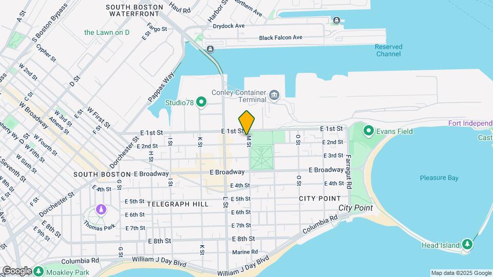 17 M St, Unit 2 Mapa y Detalles de la Ubicación
