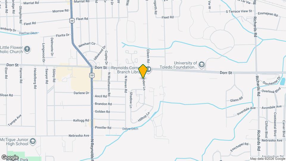 Brailey Apartments Mapa y Detalles de la Ubicación