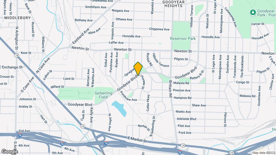 1396 Goodyear Blvd, Unit 1 Map and Location Details