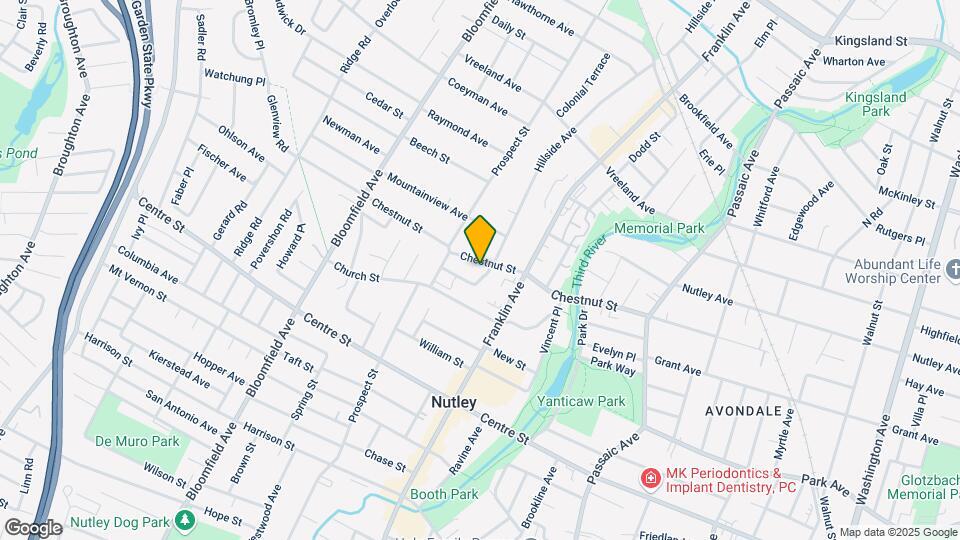 293 Chestnut St Mapa y Detalles de la Ubicación
