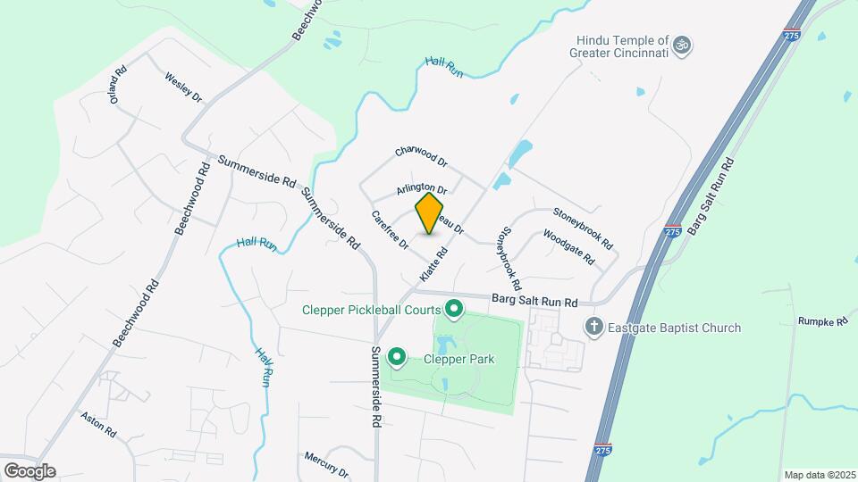 647 Bellaire Ct Map and Location Details