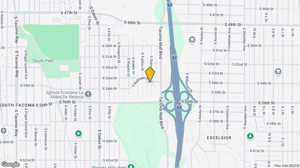 5410 S State St Map and Location Details