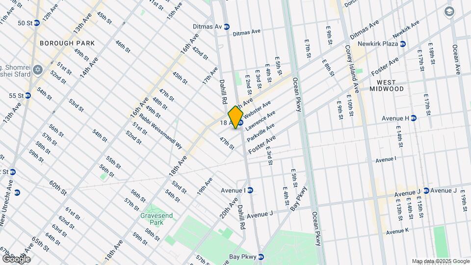 33 Lawrence Ave Mapa y Detalles de la Ubicación