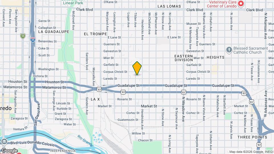 902 Laredo St Map and Location Details