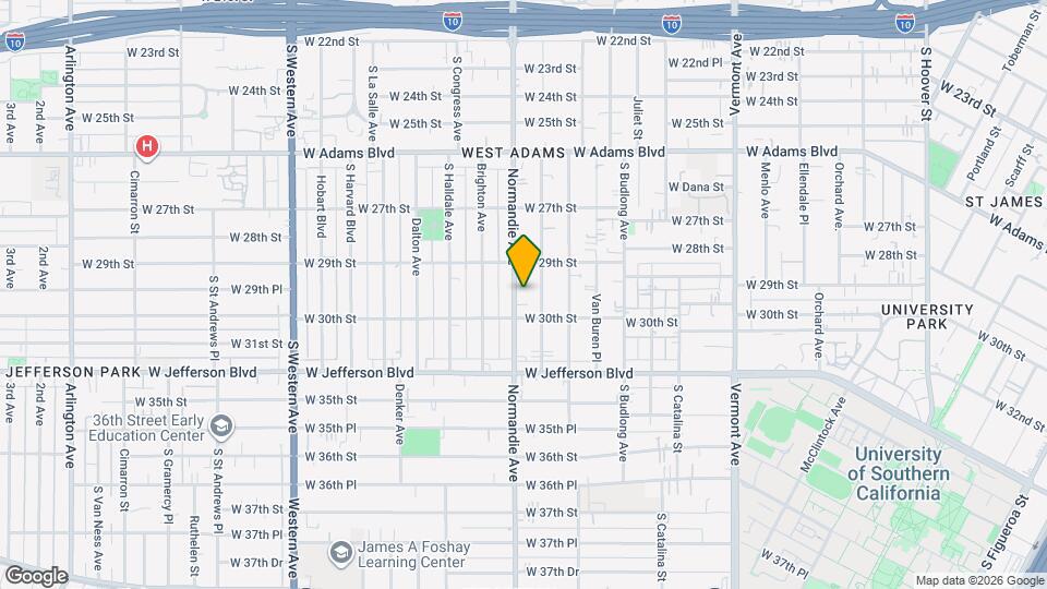 2932 Normandie Ave Map and Location Details
