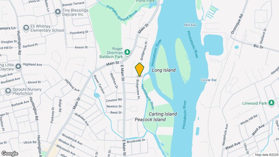 206 Bridgeview Pl Map and Location Details