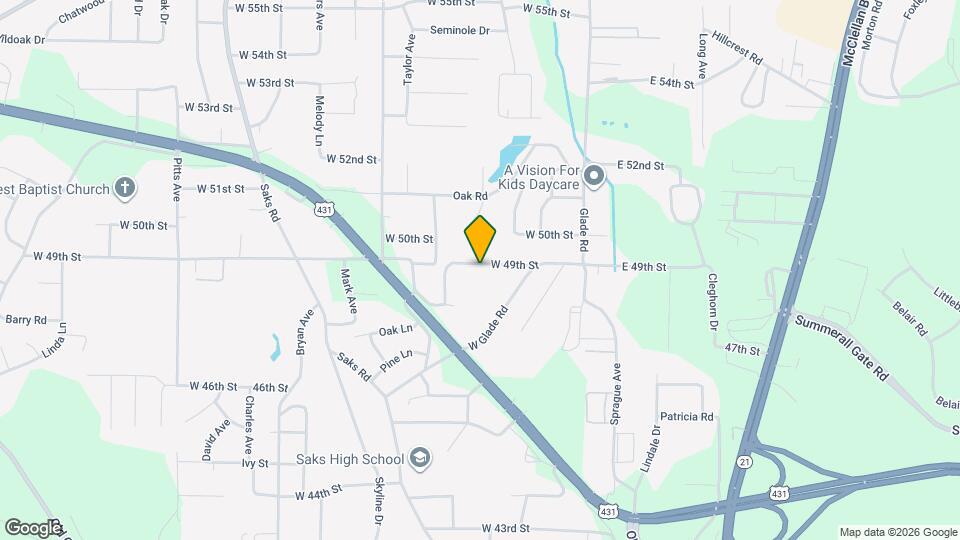 108 W 49th St Map and Location Details