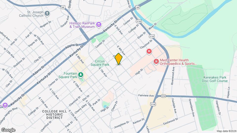 508 Chestnut St Mapa y Detalles de la Ubicación