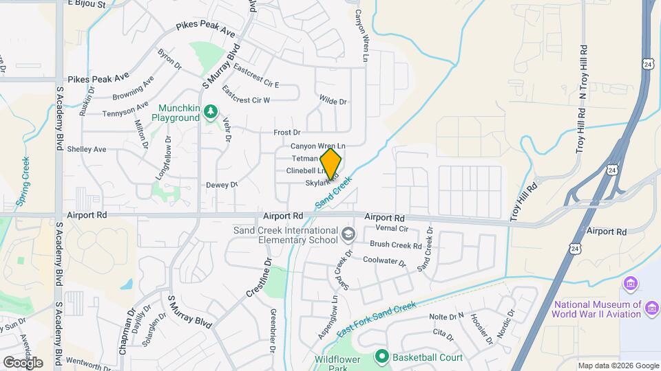 4619 Skylark Rd Map and Location Details