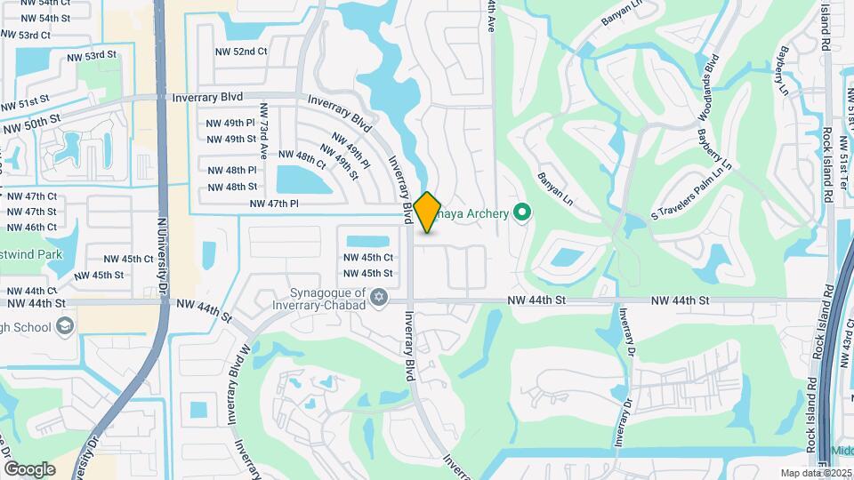 6585 NW 46th St Map and Location Details