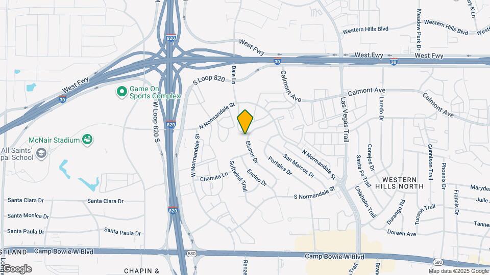 2890 Elsinor Dr Mapa y Detalles de la Ubicación