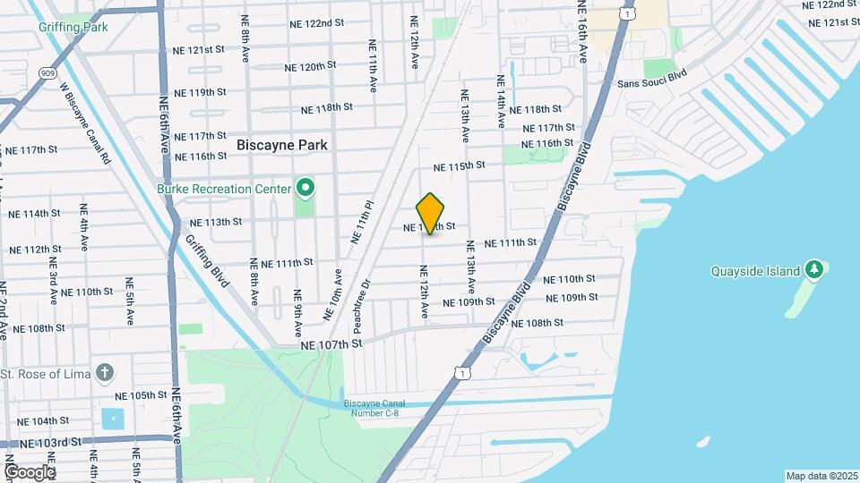 1215 NE 111th St Map and Location Details