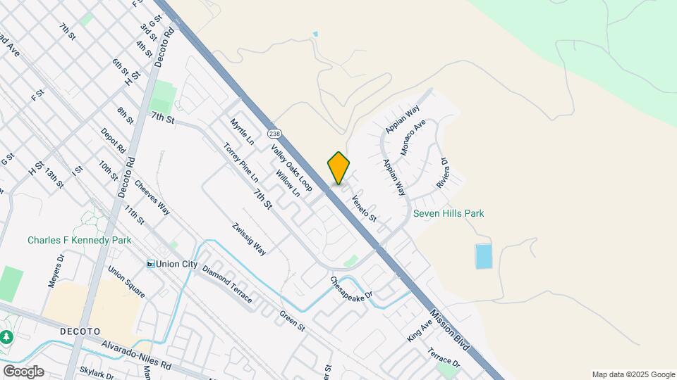 104 Donoso Plz, Unit 104 Map and Location Details