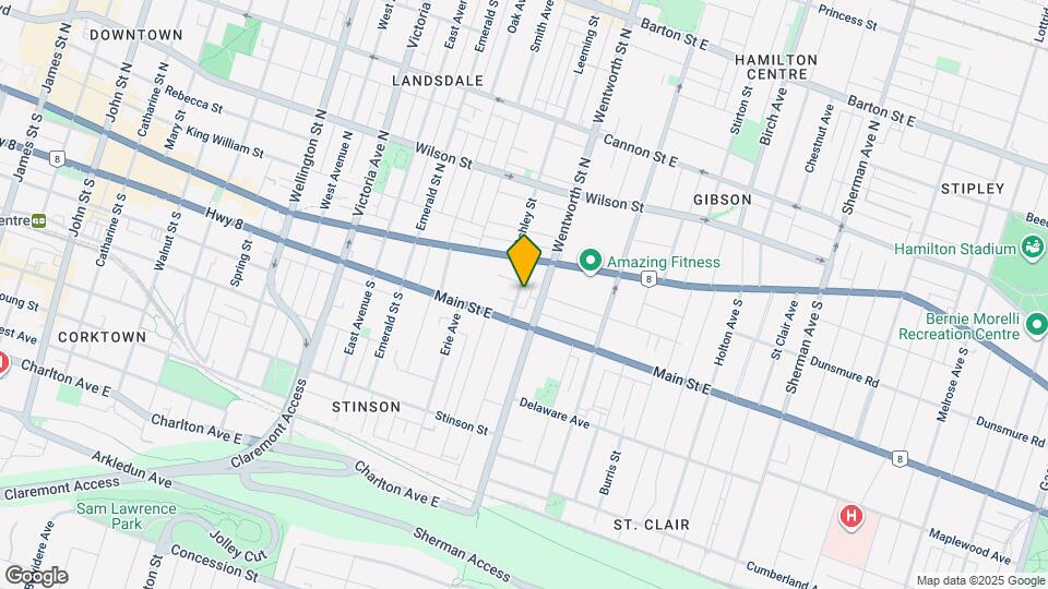 35 Grant Ave Map and Location Details