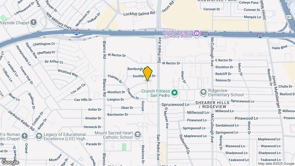 2122 York Dr Map and Location Details