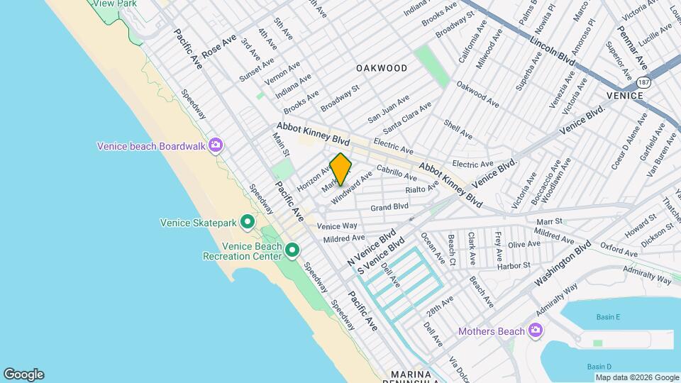 243 Windward Ave Map and Location Details