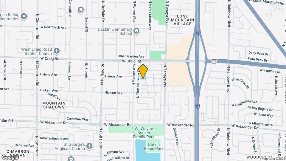 4256 Lady Burton St Map and Location Details