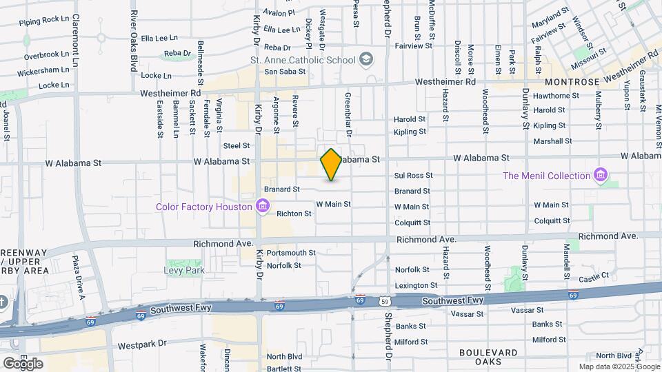 2230 Branard St Map and Location Details