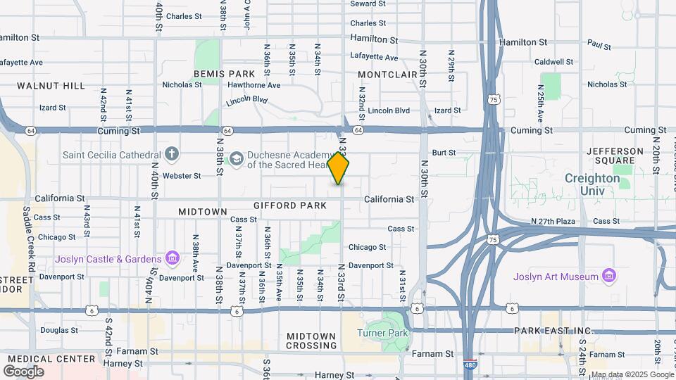 610-612 N 33rd St Map and Location Details
