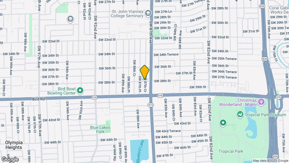 8719 SW 38th St Map and Location Details