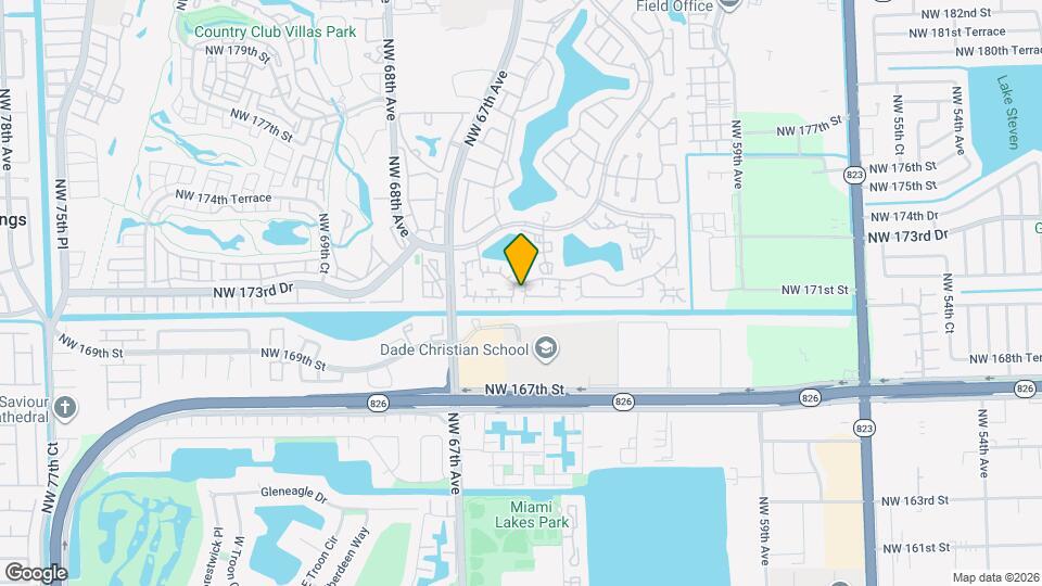 6376 NW 170th Ln Map and Location Details