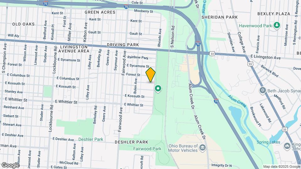 1747 E Frankfort St, Unit 1745 Map and Location Details