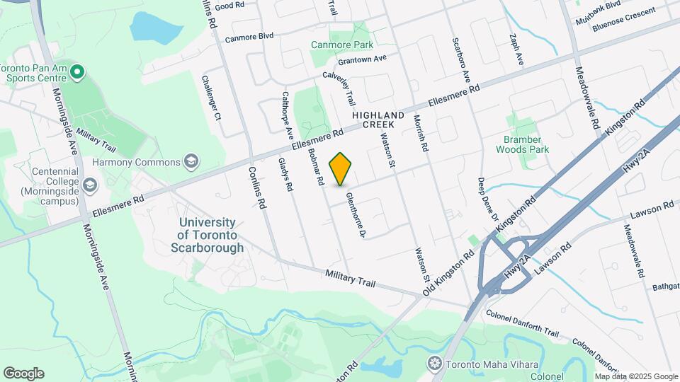 75 Glenthorne Dr Map and Location Details