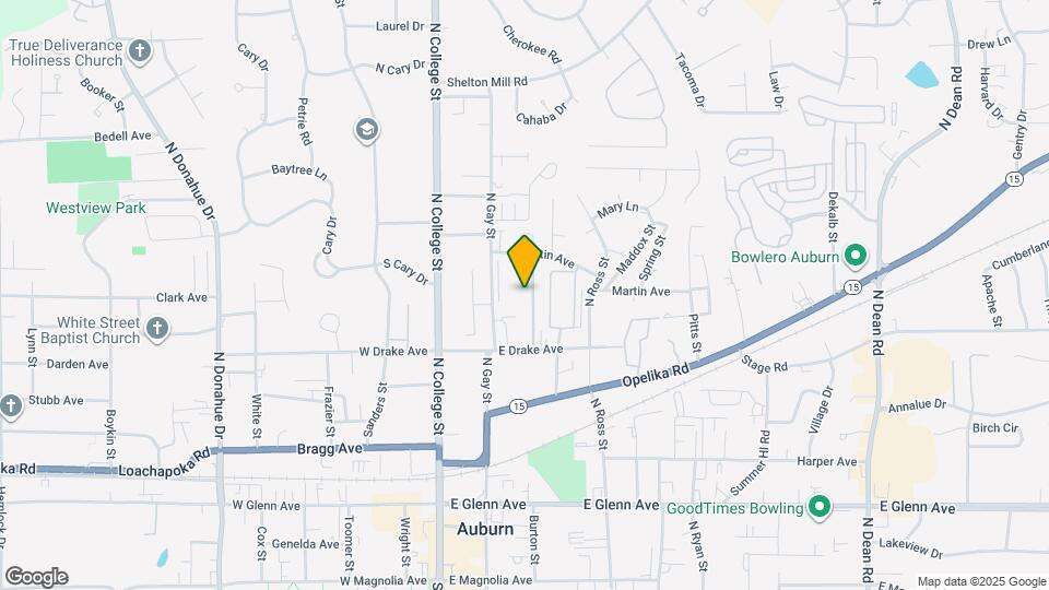 551 Hudson Terrace Map and Location Details