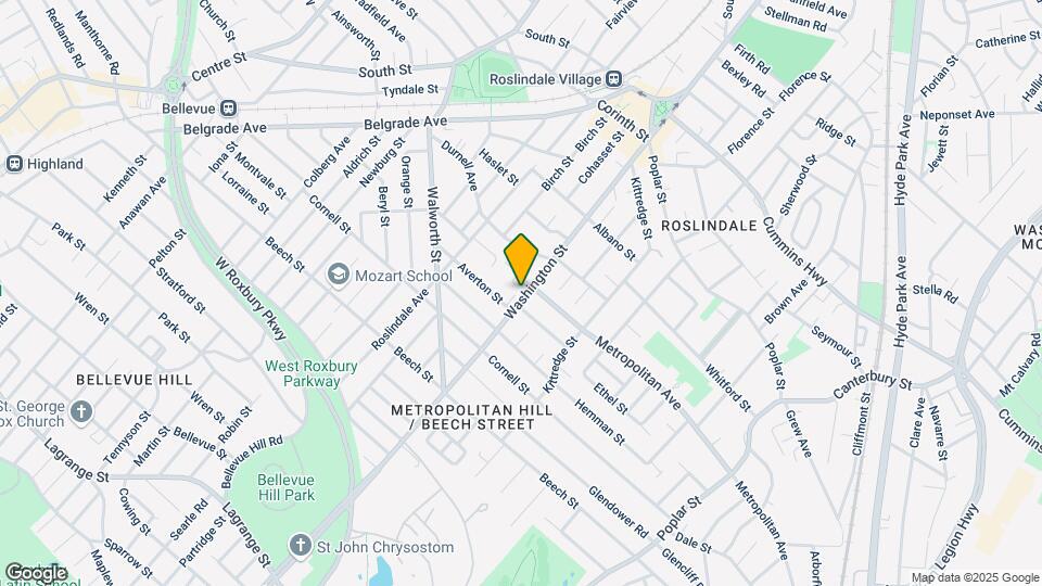 4421 Washington St Mapa y Detalles de la Ubicación