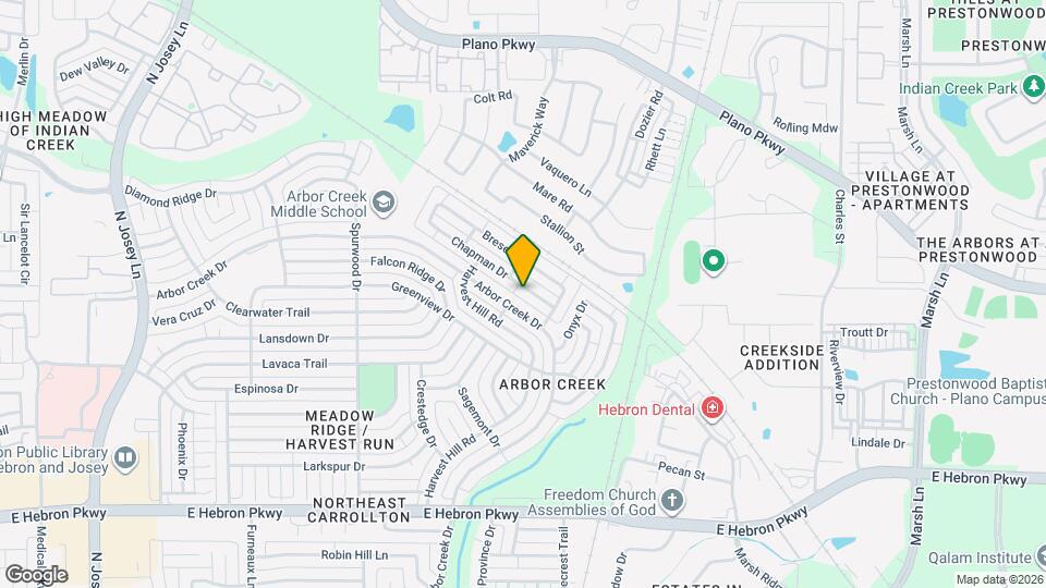 2244 Chapman Dr Map and Location Details