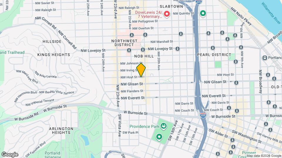 2124-2126 NW Hoyt St Map and Location Details