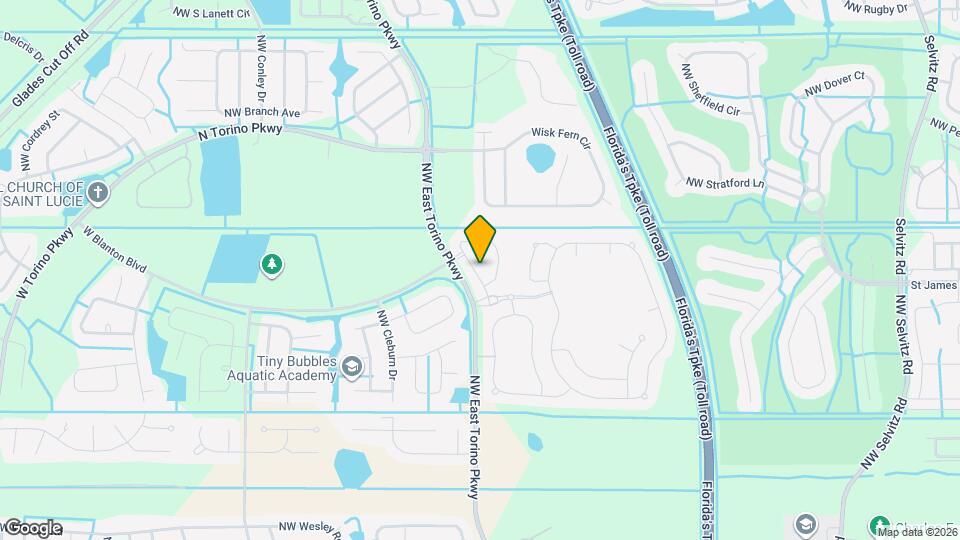 2810 NW Treviso Cir Map and Location Details