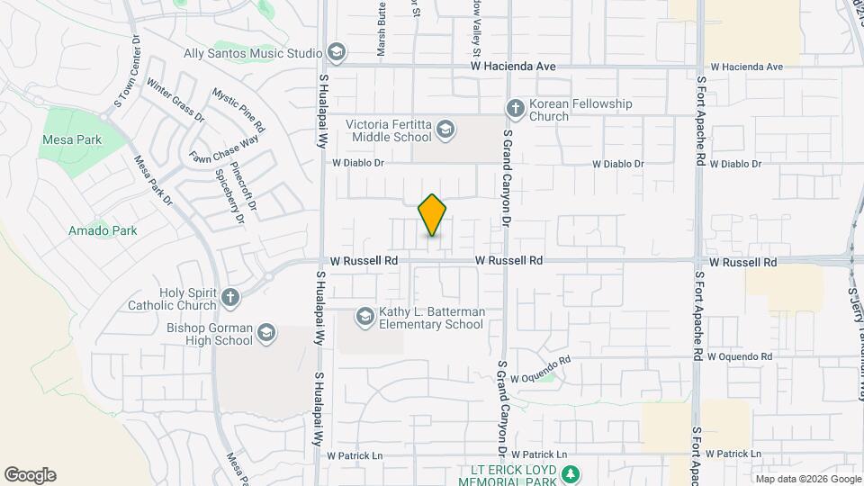 5680 Woods Crossing St Map and Location Details