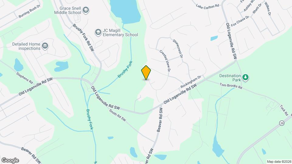 407 Crested View Dr Map and Location Details