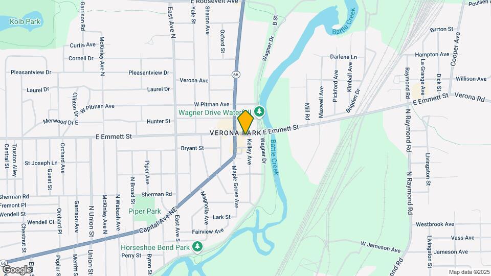 600 Emmett St E Map and Location Details