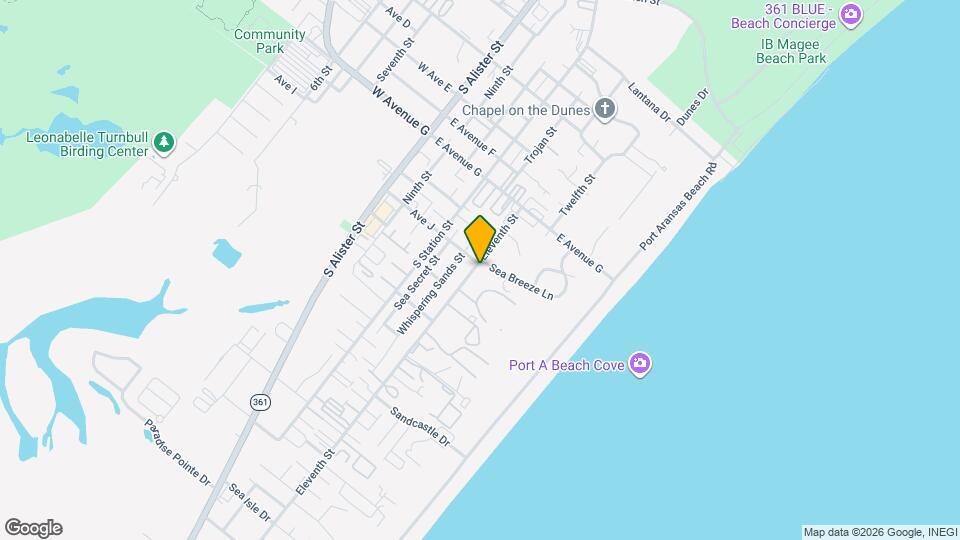 602 Sea Breeze Ln Map and Location Details