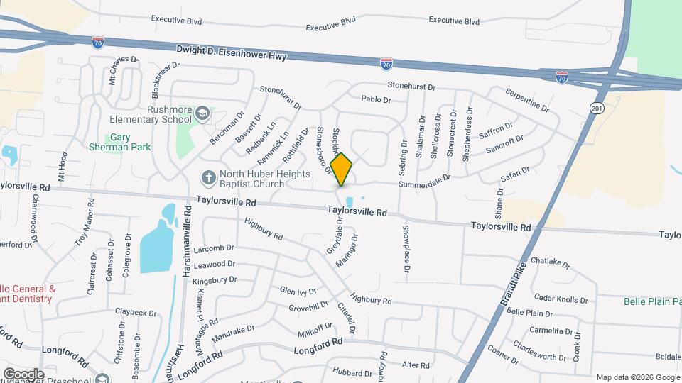 6650 Summerdale Dr Map and Location Details