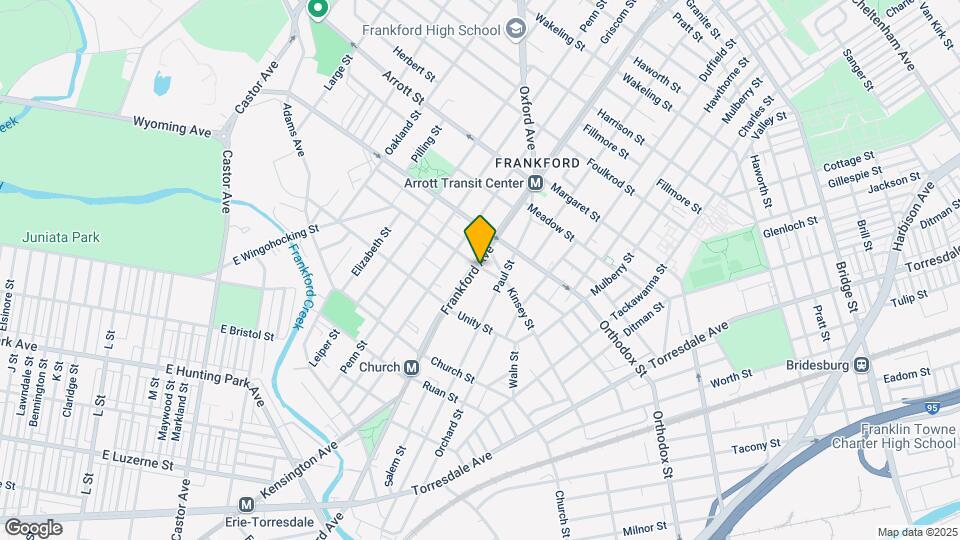 4467 Frankford Ave, Unit 4467 frakford 2F Map and Location Details