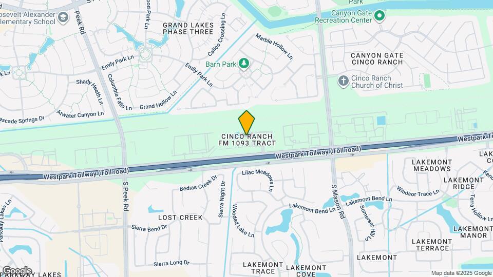 21215 Barker Canyon Ln Map and Location Details