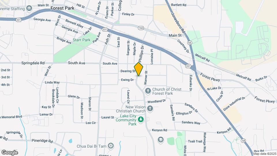 5164 Phillips Dr Map and Location Details