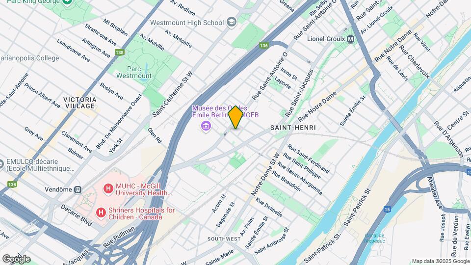 815 Sainte-Marguerite Rue Map and Location Details