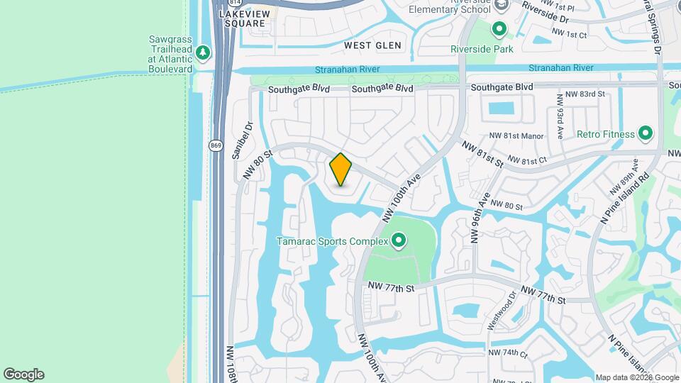 7861 Exeter Blvd E Mapa y Detalles de la Ubicación