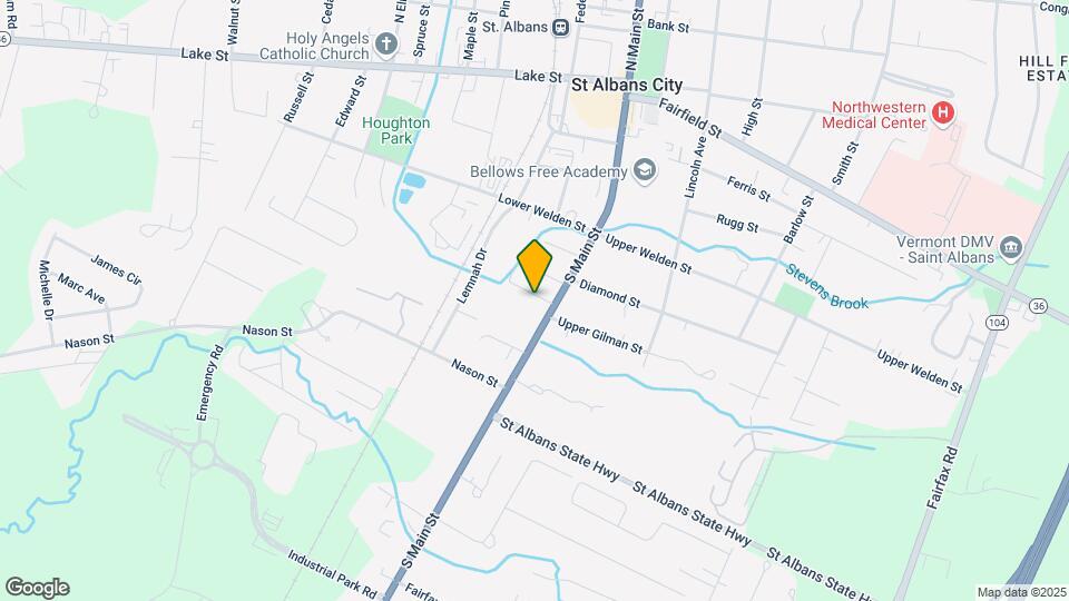 6 Lower Gilman St, Unit 8 Map and Location Details