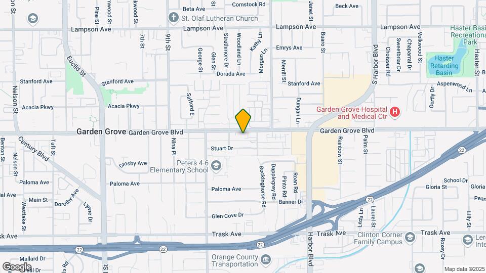 11842 Garden Grove Blvd Mapa y Detalles de la Ubicación