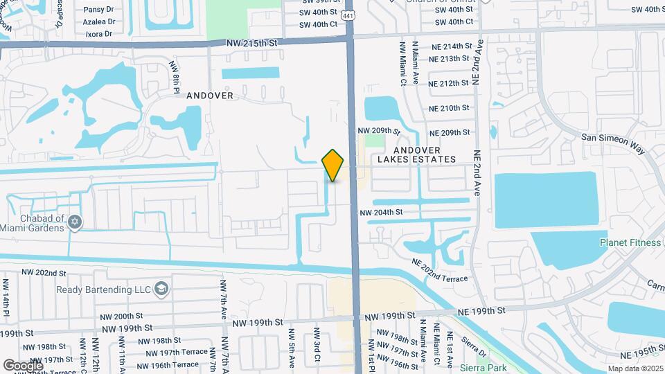 20520 NW 2nd Ct Map and Location Details