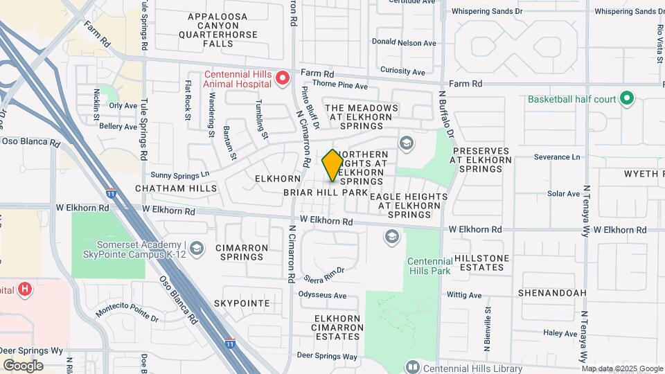7909 Mountain Point Ave Map and Location Details