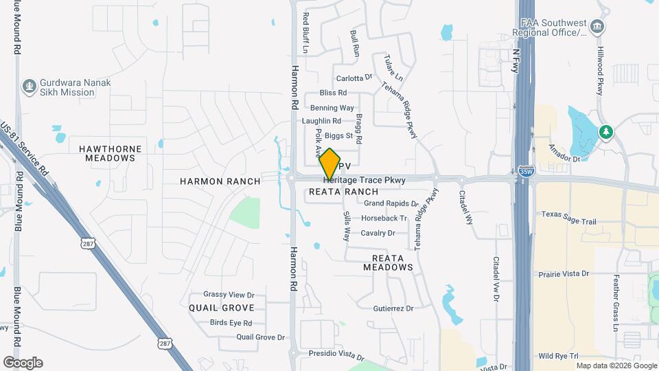 2133 Burnside Dr Map and Location Details