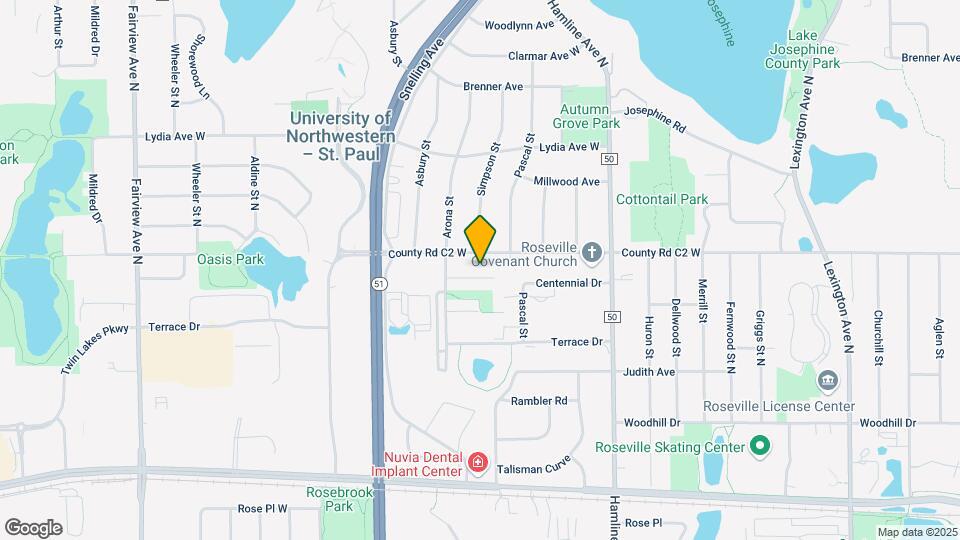 1475 Centennial Dr Map and Location Details
