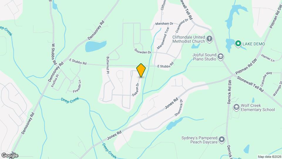 6322 Dekeon Dr Map and Location Details